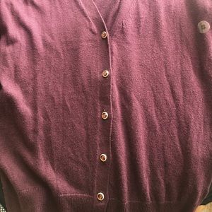 Jewel button cardigan sweater NWT!